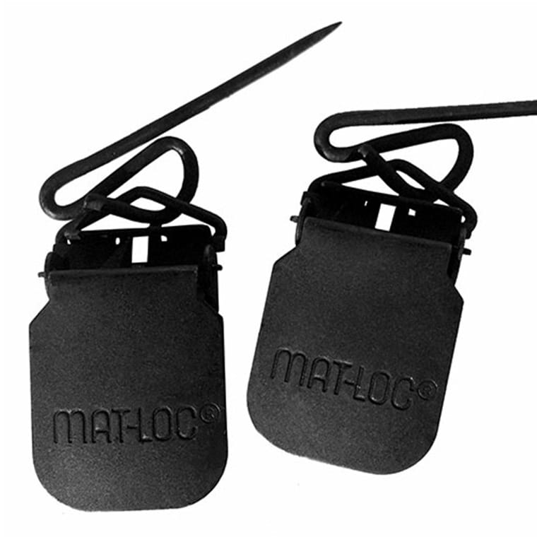 GGBAILEY Mat-Loc Car Floor Mat Retention Clips in Black (2-Pack) 71102 -  The Home Depot