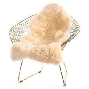 Merino Sheepskin Rug in Chair