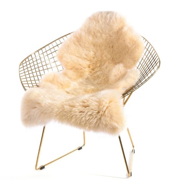 Merino Sheepskin Rug in Chair