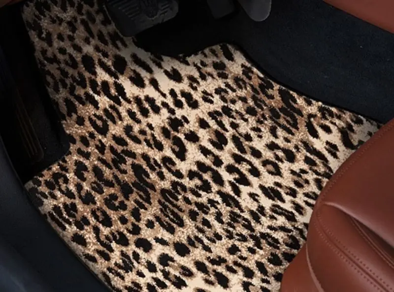 Leopard Car Mats