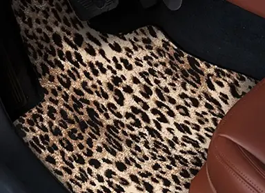 Leopard Car Mats